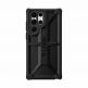Urban Armor Gear Monarch Case - удароустойчив хибриден кейс за Samsung Galaxy S22 Ultra (черен-карбон) thumbnail
