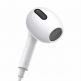 Baseus Encok C17 In-Ear USB-C Stereo Headphones (NGCR010002) - слушалки с USB-C кабел, управление на звука и микрофон (бял) thumbnail 2