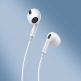Baseus Encok C17 In-Ear USB-C Stereo Headphones (NGCR010002) - слушалки с USB-C кабел, управление на звука и микрофон (бял) thumbnail 8