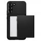 Spigen Slim Armor CS Case - хибриден кейс с отделение за кр. карти и най-висока степен на защита за Samsung Galaxy S22 Plus (черен) thumbnail 3