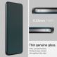 Spigen Tempered Glass GLAS.tR EZ Fit - калено стъклено защитно покритие за дисплея на Samsung Galaxy S22 (2 броя) (прозрачно) thumbnail 12