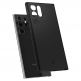 Spigen Thin Fit Case - качествен тънък матиран кейс за Samsung Galaxy S22 Ultra (черен) thumbnail 9