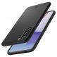 Spigen Thin Fit Case - качествен тънък матиран кейс за Samsung Galaxy S22 (черен) thumbnail 6