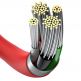 Baseus Superior Lightning USB Cable (CALYS-A09) - USB кабел за Apple устройства с Lightning порт (100 см) (червен) thumbnail 7