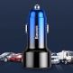Baseus Dual USB & USB-C QC 4.0 Car Charger 45W (CCMLC20C-09) - зарядно за кола с USB и USB-C изходи и технология за бързо зареждане (червен) thumbnail 14