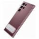 Samsung Clear Standing Cover EF-JS908CT - оригинален удароустойчив хибриден кейс с поставка за Samsung Galaxy S22 Ultra (прозрачен) thumbnail 9