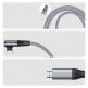 Joyroom Lightning to HDMI Cable and Charging Function 4K - кабел за свързване и зареждане от Lightning към HDMI за мобилни устройства с Lightning порт (сив) thumbnail 7