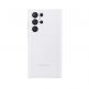 Samsung Clear View Cover EF-ZS908CWEGEE - оригинален кейс с антибактериално покритие, през който виждате информация от дисплея за Samsung Galaxy S22 Ultra (бял) thumbnail 2