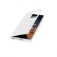 Samsung Clear View Cover EF-ZS908CWEGEE - оригинален кейс с антибактериално покритие, през който виждате информация от дисплея за Samsung Galaxy S22 Ultra (бял) thumbnail 3