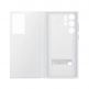 Samsung Clear View Cover EF-ZS908CWEGEE - оригинален кейс с антибактериално покритие, през който виждате информация от дисплея за Samsung Galaxy S22 Ultra (бял) thumbnail 4