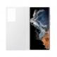 Samsung Clear View Cover EF-ZS908CWEGEE - оригинален кейс с антибактериално покритие, през който виждате информация от дисплея за Samsung Galaxy S22 Ultra (бял) thumbnail 5