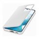 Samsung Clear View Cover EF-ZS906CW - оригинален кейс с антибактериално покритие, през който виждате информация от дисплея за Samsung Galaxy S22 Plus (бял) thumbnail 2
