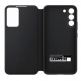 Samsung Clear View Cover EF-ZS906CB - оригинален кейс с антибактериално покритие, през който виждате информация от дисплея за Samsung Galaxy S22 Plus (черен) thumbnail 3