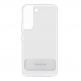 Samsung Clear Standing Cover EF-JS901CTEGWW - оригинален удароустойчив хибриден кейс с поставка за Samsung Galaxy S22 (прозрачен) thumbnail 8