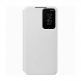 Samsung Clear View Cover EF-ZS901CW - оригинален кейс с антибактериално покритие, през който виждате информация от дисплея за Samsung Galaxy S22 (бял) thumbnail