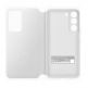 Samsung Clear View Cover EF-ZS901CW - оригинален кейс с антибактериално покритие, през който виждате информация от дисплея за Samsung Galaxy S22 (бял) thumbnail 4