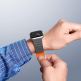 Dux Ducis Silicone Magnetic Strap (Chain Version) - магнитна силиконова каишка за Apple Watch 38мм, 40мм, 41мм (сив-оранжев) thumbnail 5