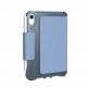 Urban Armor Gear U Lucent Case - удароустойчив хибриден кейс от най-висок клас за iPad mini 6 (2021) (син-прозрачен) thumbnail 3