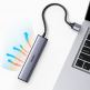 Ugreen USB-A Multifunctional Hub - мултифункционален хъб за свързване на допълнителна периферия за устройства с USB-A (тъмносив) thumbnail 3