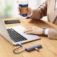 Ugreen USB-A Multifunctional Hub - мултифункционален хъб за свързване на допълнителна периферия за устройства с USB-A (тъмносив) thumbnail 10