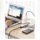 Ugreen USB-A Multifunctional Hub - мултифункционален хъб за свързване на допълнителна периферия за устройства с USB-A (тъмносив) thumbnail 15