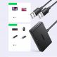 Ugreen USB-A 2.0 Hub 3-port Switch Box - 3-портов USB 2.0 хъб за компютри и лаптопи с USB-A с възможност за превключване между два компютъра (150 см) (черен) thumbnail 2