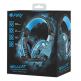 Fury Backlit Gaming Headset Hellcat NFU-0863 - USB гейминг слушалки с подцветка и микрофон за PC и лаптопи (черен-син) thumbnail 3