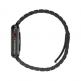 Uniq Strova Stainless Steel Band - стоманена каишка за Apple Watch 42мм, 44мм, 45мм (тъмносив) thumbnail 3