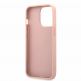 Guess Saffiano PU Leather Hard Case - дизайнерски кожен кейс за iPhone 13 Pro (розов) thumbnail 5
