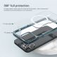 Nillkin Nature TPU Pro Magnetic Case - хибриден удароустойчив кейс с MagSafe за iPhone 13 Pro Max (син) thumbnail 5