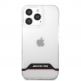AMG Red Stripes Hard Case - дизайнерски кейс с висока защита за iPhone 13 Pro (прозрачен) thumbnail 2