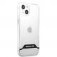 AMG White Stripes Hard Case - дизайнерски кейс с висока защита за iPhone 13 (прозрачен) thumbnail 3