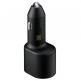 Samsung Super Fast Dual Car Charger (45W+15W) (EP-L5300XBEGWW) - оригинално зарядно за кола с USB-C и USB изходи за зареждане на мобилни устройства (черен) (bulk) thumbnail 2