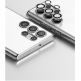 Ringke Metal Camera Lens Frame Glass - предпазни стъклени лещи за камерата на Samsung Galaxy S22 Ultra (черен) thumbnail 9