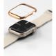 Ringke Bezel Styling Stainless Steel - рамка от неръждаема стомана с висока степен на защита за Apple Watch 7 41мм (златист) thumbnail 3