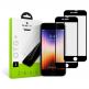 Glastify OTG Plus 2.5D Tempered Glass 2 Pack - 2 броя калени стъклени защитни покрития за iPhone SE (2022), iPhone SE (2020), iPhone 8, iPhone 7 (черен-прозрачен) (2 броя) thumbnail