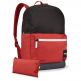 Case Logic Commence Backpack 24L - стилна и качествена раница за MacBook Pro 16 и лаптопи до 15.6 инча (черен-червен) thumbnail