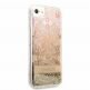 Guess Liquid Glitter Paisley Case - дизайнерски кейс с висока защита за iPhone SE (2022), iPhone SE (2020), iPhone 8, iPhone 7 (златист) thumbnail 3