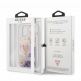 Guess Liquid Glitter Flower Case - дизайнерски кейс с висока защита за iPhone 13 Pro Max (лилав) thumbnail 6