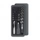 JIMI Home Screwdriver Set (JM-GNT41) - комплект за ремонтни дейности (41 части) (сив) thumbnail