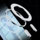 Joyroom Mingkai Rugged MagSafe Case - хибриден удароустойчив кейс с MagSafe за iPhone 13 Pro (прозрачен) thumbnail 9