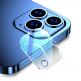 Joyroom Mirror Lens Camera Tempered Glass Protector - предпазно стъклено защитно покритие за камерата на iPhone 13 Pro, iPhone 13 Pro Max (прозрачен) thumbnail