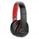 Ausdom Active Noise Cancelling Wireless Over-Ear Headphones - безжични блутут слушалки с микрофон за мобилни устройства с Bluetooth (черен-червен) thumbnail 3