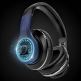 Ausdom Active Noise Cancelling Wireless Over-Ear Headphones - безжични блутут слушалки с микрофон за мобилни устройства с Bluetooth (черен-червен) thumbnail 9