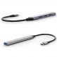 4smarts 4in1 USB-C 4-port USB Hub - 4-портов USB-C хъб за компютри и лаптопи (тъмносив)  thumbnail 3