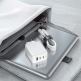 Acefast A13 PD 65W Charger - захранване за ел. мрежа за лаптопи, смартфони и таблети с 2XUSB-C и USB-A изходи и USB-C към USB-C кабел (бял) thumbnail 7