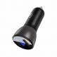 Acefast B6 Dual Car Charger 63W - зарядно за кола с USB-A и USB-C изходи с технология за бързо зареждане (черен) thumbnail 5