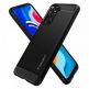 Spigen Rugged Armor Case - тънък качествен силиконов (TPU) калъф за Xiaomi RedMi Note 11, Note 11S (черен) thumbnail 6