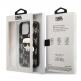 Karl Lagerfeld Monogram Ikonik Case - дизайнерски кожен кейс за iPhone 13 Pro Max (черен) thumbnail 2
