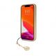 Guess 4G Charms Collection Hard Case - дизайнерски кожен кейс за iPhone 13 mini (сив) thumbnail 4